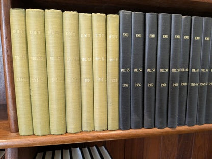 The Emu: Royal Australasian Ornithologists' Union, 1913-1994, Rare Bird Books by Royal Australasian Ornithologists' Union