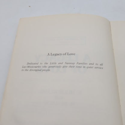A Legacy of Love by B Mulholland & Mary Durack (Paperback, 1981) 1st Edition by "B Mulholland Mary Durack"