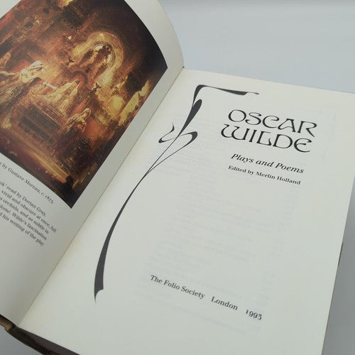 Oscar Wilde Stories, Plays, Poems, Essays and Letters – Folio Society 3 Vol. Set by Oscar Wilde