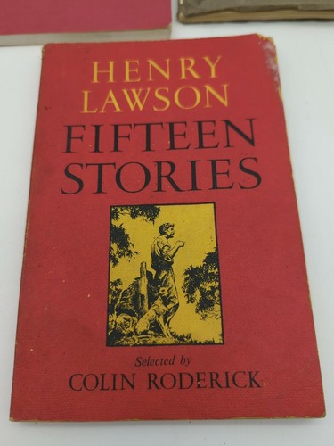 Australian Poetry lot, Down Among the Red Gums Ellen Harbord (rare) Henry Lawson by John Clarke, Ellen M. Harbord, Henry Lawson