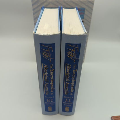 The Encyclopedia of Aboriginal Australia 2 Vols & CD Slip case 1994 David Horton by David Horton