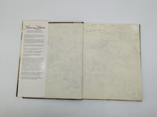 Famous Letters: Messages & Thoughts That Shaped Our World by Frank McLynn by Frank Mclynn