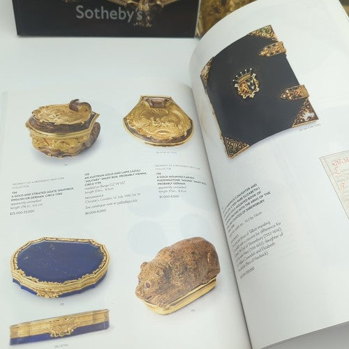4x Sotheby's Auction Catalogues English Continental Silver,Objects Vertu 2008-09