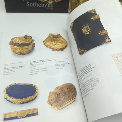 4x Sotheby's Auction Catalogues English Continental Silver,Objects Vertu 2008-09