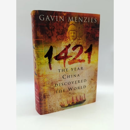 1421 - the Year China Discovered the World by Gavin Menzies (Hardcover, 2002) by Gavin Menzies book cover