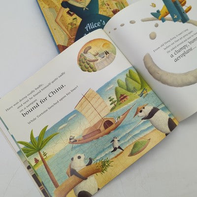 The Race & Alice's Adventures in Wonderland by Alison Kay (Illustrator) by Alison Kay (Illustrator)