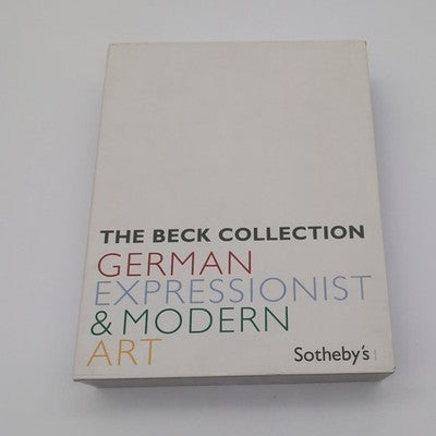 Sotheby's The Beck Collection German Expressionists & Modern Art  5 Vol & Case