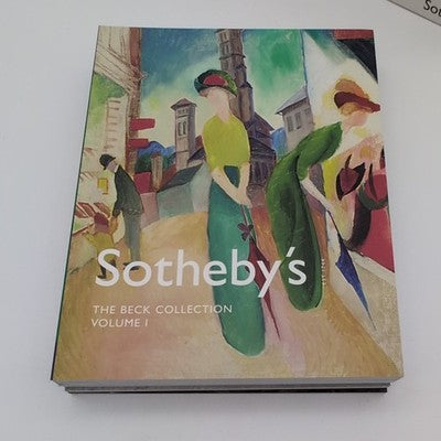 Sotheby's The Beck Collection German Expressionists & Modern Art  5 Vol & Case
