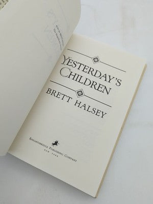 Yesterday's Children by Brett Halsey (Hardcover, 1990) 1st Edition 1877961558 by Brett Halsey