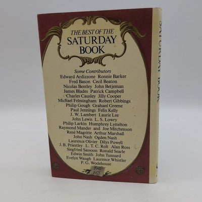 The Best of the Saturday Book 1941-1975 by John Hadfield (Hardcover, 1981) by John Hadfield