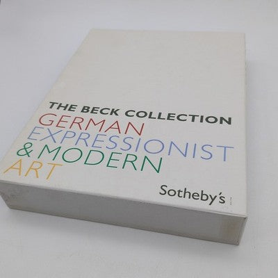 Sotheby's The Beck Collection German Expressionists & Modern Art  5 Vol & Case