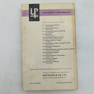 Chinese Thought from Confucius to Mao Tse-tung, Herrlee Glessner Creel 1964 by Herrlee Glessner Creel