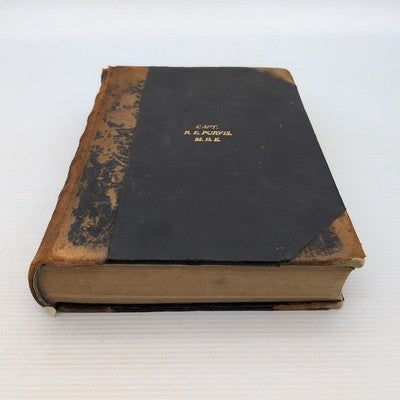 RARE 1952 Norie’s Nautical Tables CAPT R.E PURVIS MBE Royal Navy Provenance WWII by J. W. Norie