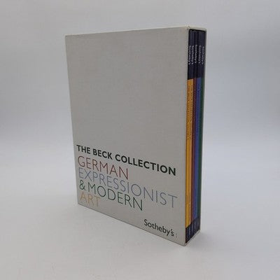 Sotheby's The Beck Collection German Expressionists & Modern Art  5 Vol & Case