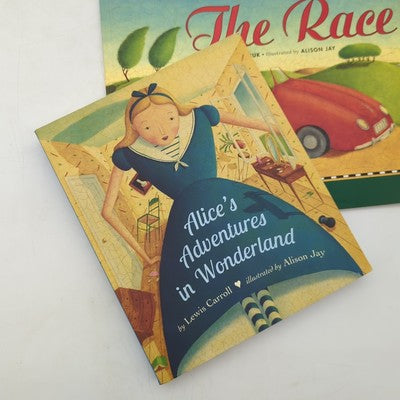 The Race & Alice's Adventures in Wonderland by Alison Kay (Illustrator) by Alison Kay (Illustrator)