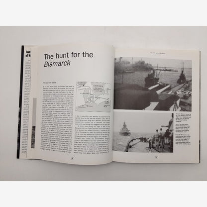 2 WWII Naval Battles: Hunt the Bismarck & Battle of Coral Sea (Hardcover 2007) by Chris Henry, Angus Konstam — photo 2
