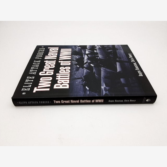2 WWII Naval Battles: Hunt the Bismarck & Battle of Coral Sea (Hardcover 2007) by Chris Henry, Angus Konstam — photo 3