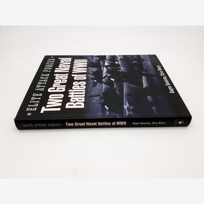 2 WWII Naval Battles: Hunt the Bismarck & Battle of Coral Sea (Hardcover 2007) by Chris Henry, Angus Konstam — photo 3