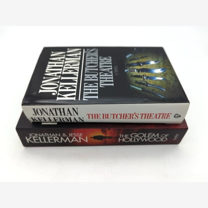 2 x Jonathan Kellerman thriller novels: Butcher's Theatre, Golem of Hollywood by Jonathan Kellerman — photo 5