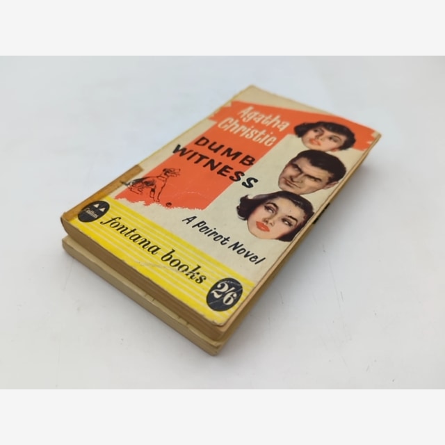 2 x vintage Agatha Christie paperbacks: Halloween Party & Dumb Witness by Agatha Christie — photo 5