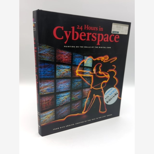 24 Hours in Cyberspace: Painting on the Walls of the Digital Cave Photographed o by Rick Smolan book cover