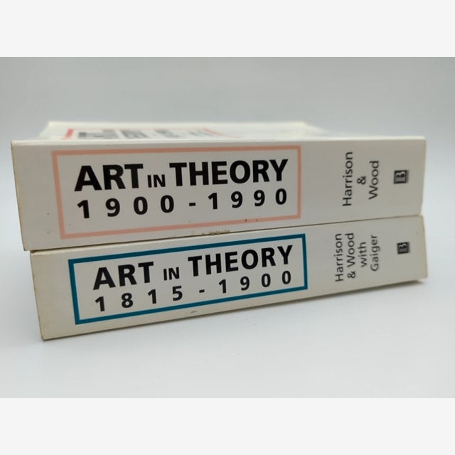 2x Art In Theory Books 1815-1900-1990 by Paul Wood & Charles Harrison by Paul Wood Charles Harrison — photo 2