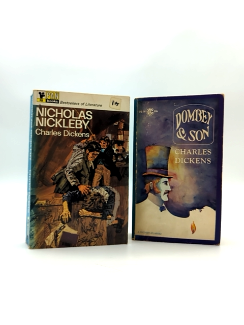 2x Charles Dickens Paperback Bundle: Dombey & Son; Nicholas Nickleby (PAN) by Charles Dickens