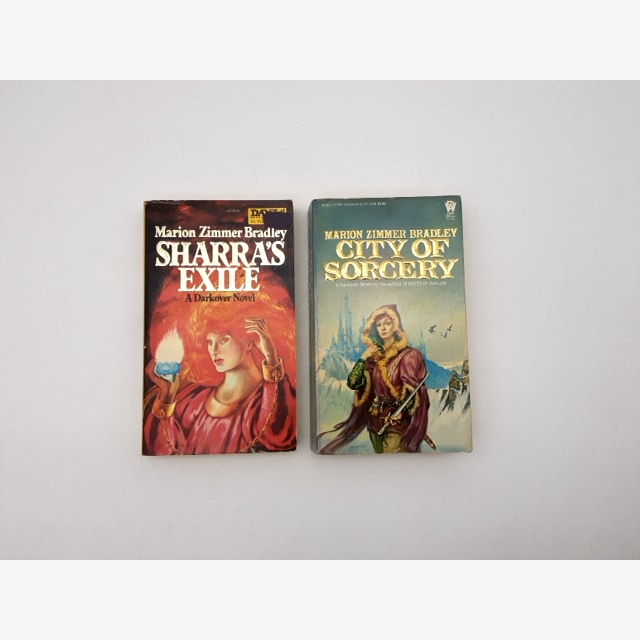 2x Marion Zimmer Bradley Paperback Darkover Series, Vintage DAW Books Sci-fi by Marion Zimmer Bradley book cover