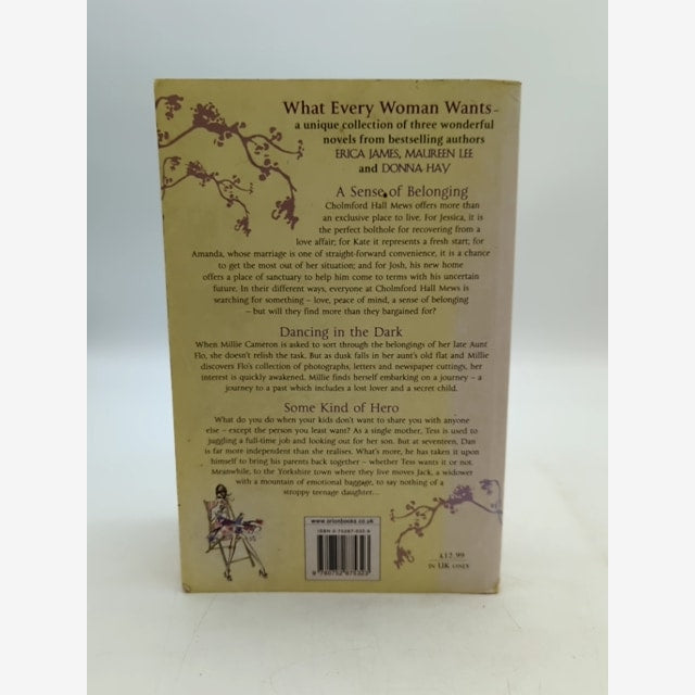 3 Novels: What A Woman Wants: A Sense Of Belonging, Dancing In The Dark, Some… — photo 4