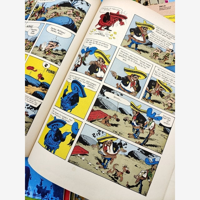 32x Vintage Lucky Luke German Deutsch Lot: Issues 15-40, 47, 48, 50, 52, 61… by Goscinny And Morris — photo 5