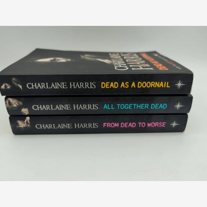 3x Dead Series by Charlaine Harris (Paperback) As An Doornail All Together Dead… by Charlaine Harris — photo 2
