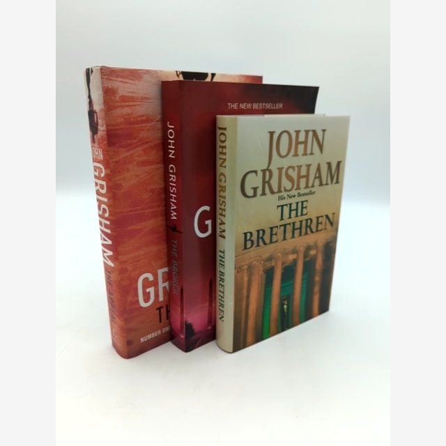 3x John Grisham Hardcover Bundle: The Appeal, The Broken, The Brethren by John Grisham book cover