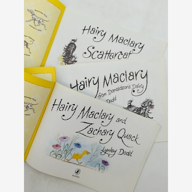 3x Lynley Dodd Paperback Bundle Hariy Maclary from Donaldson's Dairy Scattercat by Lynley Dodd — photo 2