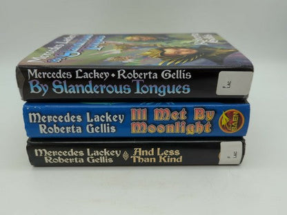 3x Mercedes Lackey/Roberta Cellis Doubled Edge Series 1 2 & 3 HCDJ 1st Edition by Mercedes Lackey — photo 2