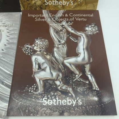 4x Sotheby's Auction Catalogues English Continental Silver,Objects Vertu 2008-09 — photo 5