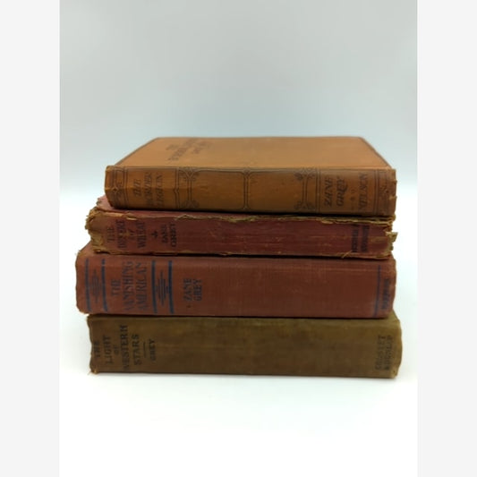 4x Zane Grey Book Bundle The Vanishing American, Desert of Wheat, Border Legion… — photo 2