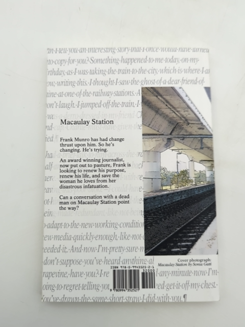 Macaulay Station by Graeme Sparkes (Trade Paperback, 2019) Signed by Graeme Sparkes