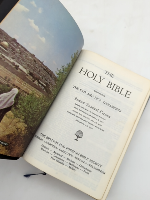 The Holy Bible by National Council of Churches of Christ (Leather, 1996) by National Council Of Churches Of Christ