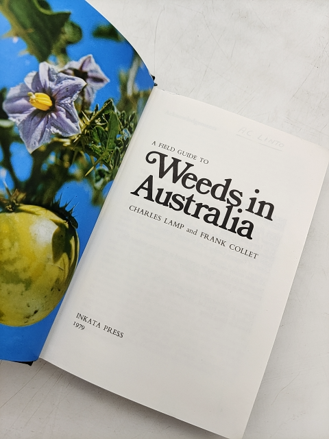 Field Guide To Weeds In Australia by C. A Lamp (Hardcover, 1976) Agriculture by C. A Lamp