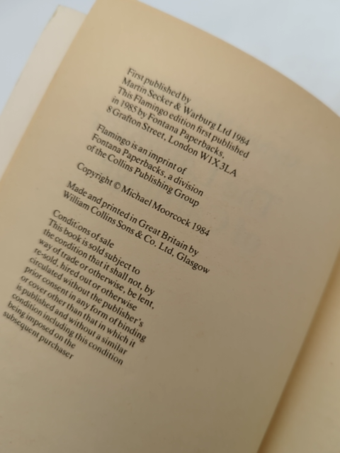 The Laughter Of Carthage (flamingo) by Michael Moorcock, Historical Figures by Michael Moorcock