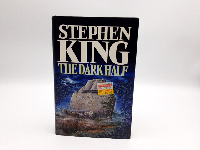 The Dark Half by Stephen King (Hardcover, 1989) 1st Edition Horror by Stephen King