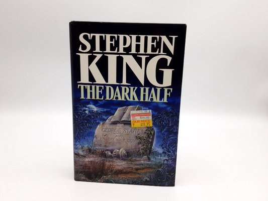 The Dark Half by Stephen King (Hardcover, 1989) 1st Edition Horror by Stephen King