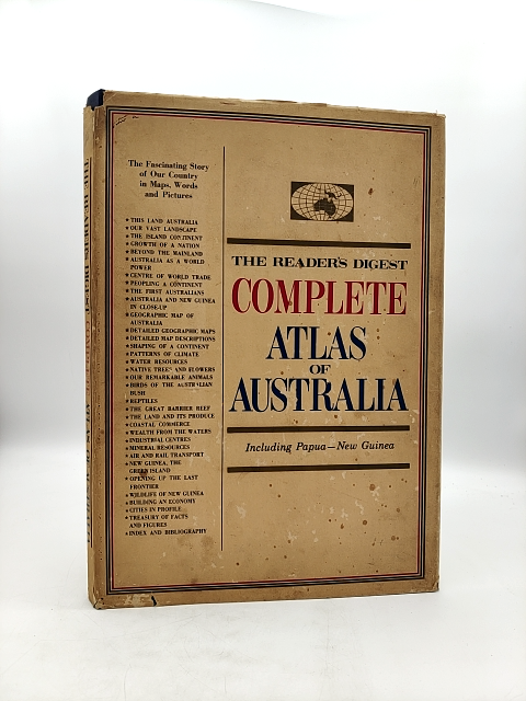 The Reader's Digest Complete Atlas of Australia by P J Devery by P J Devery