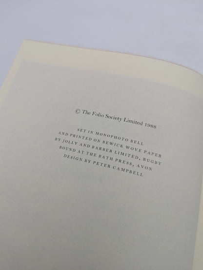My Early Times Folio Society HC Book Charles Dickens Peter Rowland ~ 1988 by Charles Dickens