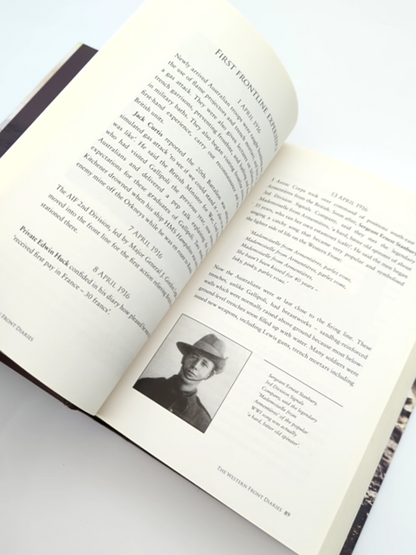 The Western Front Diaries The Anzacs' Own Story, Battle By Battle, Jonathan King by Jonathan King