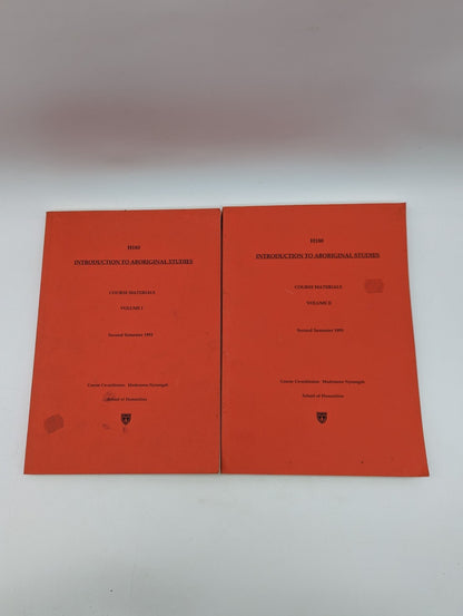 H180 Introduction to Aboriginal Studies by Mudrooroo Nyoongah, University Course by Mudrooroo Nyoongah