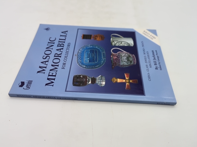 Masonic Memorabilia For Collectors by Bill Jackman (Paperback, 2003) Freemasonry
