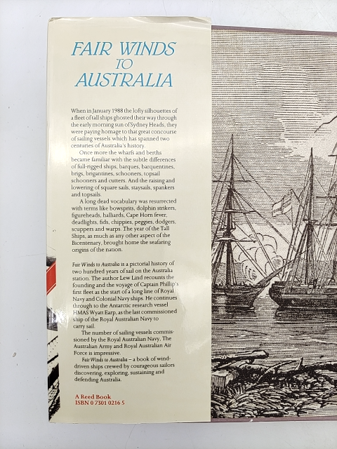 Fair Winds To Australia: 200 Years Of Sail On The Australia Station by L. J Lind by L. J Lind