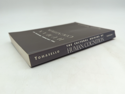 The Cultural Origins of Human Cognition, Michael Tomasello Anthropology Studies by Michael Tomasello