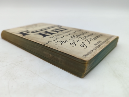 Fanny Hill by John Cleland (Paperback, 1964) 1st Ed, Complete Uncensored, Erotic by John Cleland